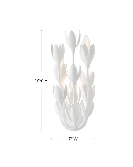 Flora 30010TXP - Medium Sconce