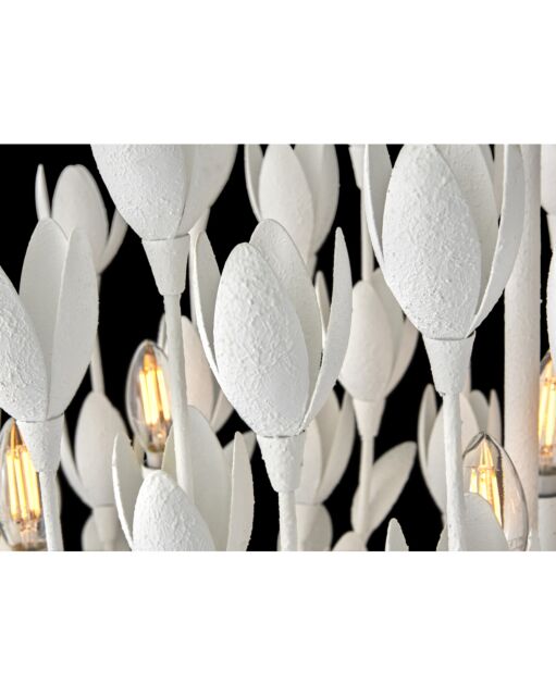 Flora 30015TXP - Large Ten Light Linear - Silver