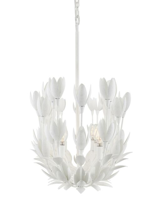 Flora 30015TXP - Large Ten Light Linear - Silver