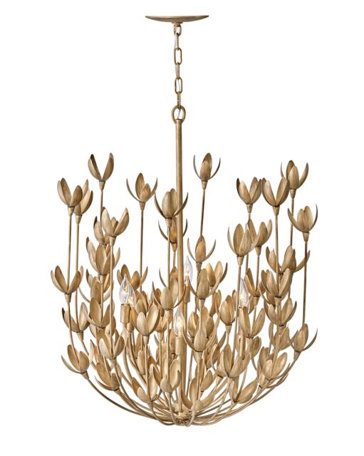 Flora 30016BNG - Medium Multi Tier Chandelier - Gold