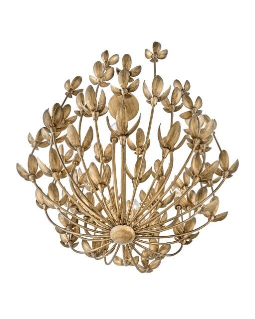 Flora 30016BNG - Medium Multi Tier Chandelier - Gold