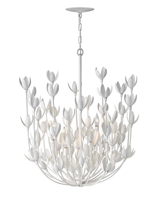 Flora 30016TXP - Medium Multi Tier Chandelier - Silver