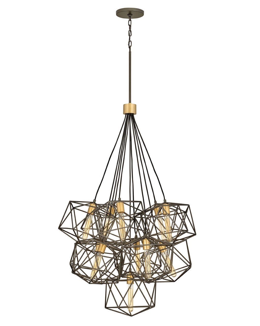 Astrid 3029MM - Eleven Light Multi Tier - Bronze