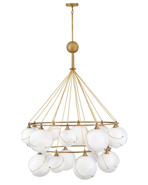 Skye 30308HBR-CO - Extra Large Two Tier Chandelier - Bronze