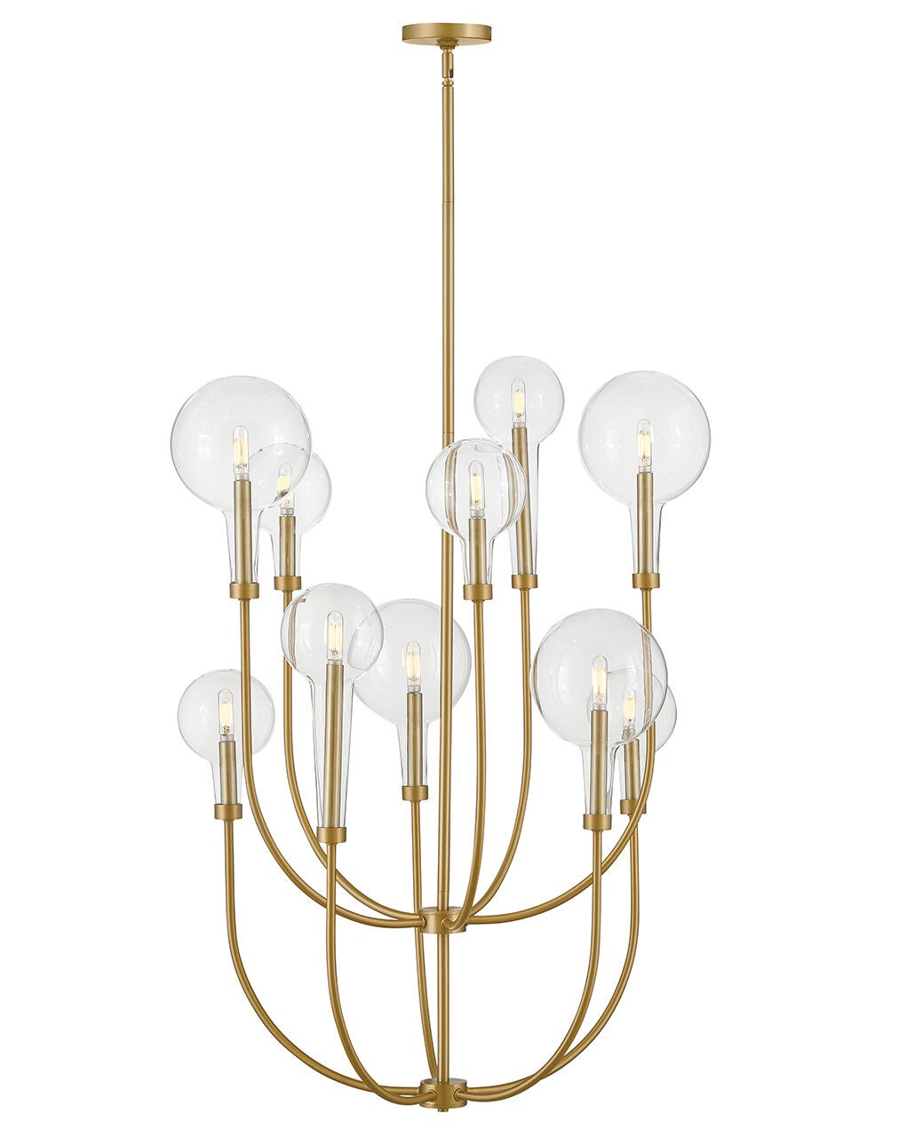 Alchemy 30527LCB - Medium Multi Tier Chandelier - Gold