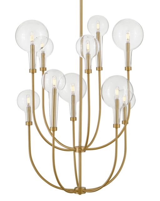 Alchemy 30527LCB - Medium Multi Tier Chandelier - Gold