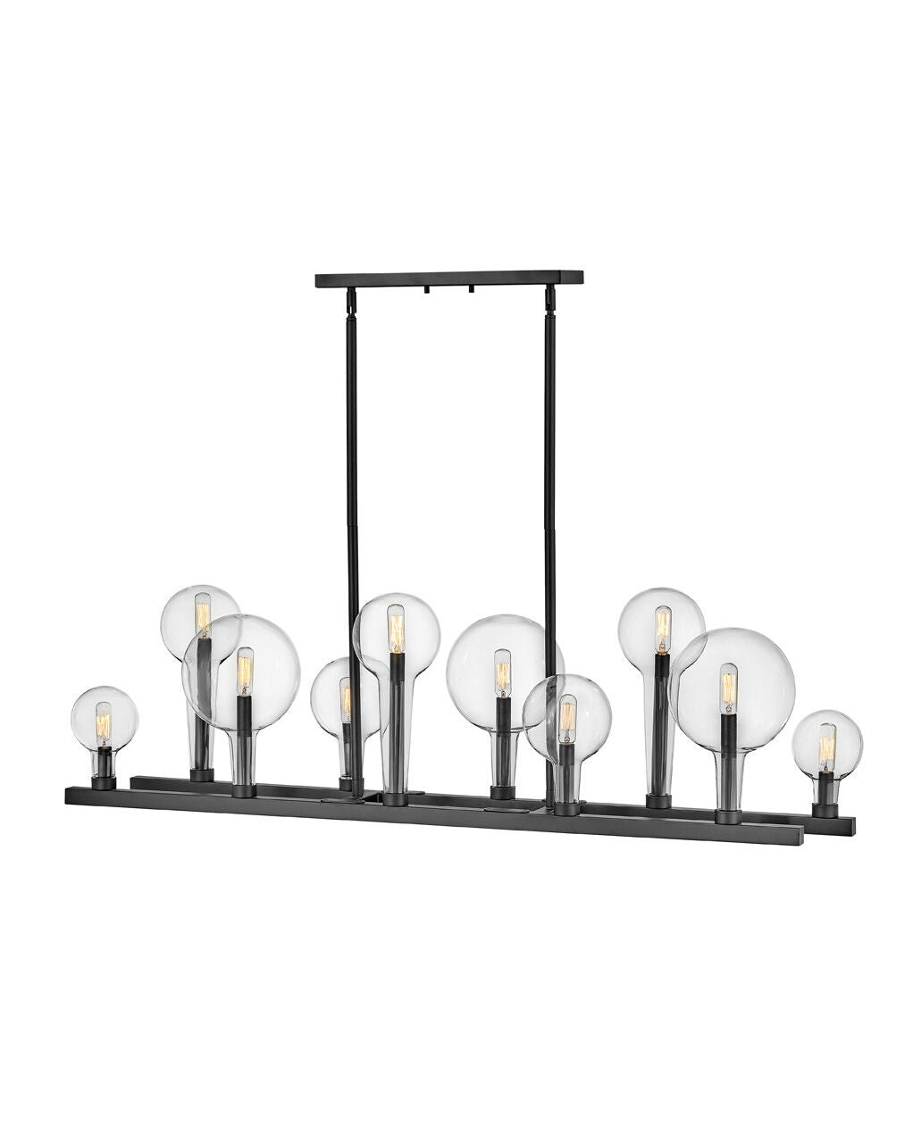 Alchemy 30528BK - Medium Ten Light Linear - Black