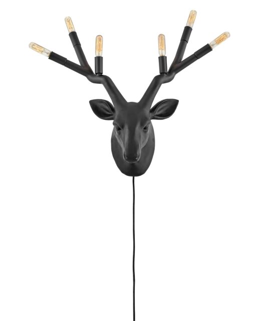 Stag 30602BK - Large Six Light Sconce