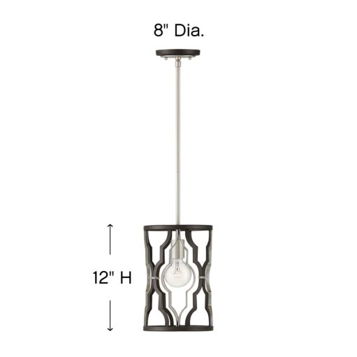 Portico 3067GG - Small Open Frame Pendant - Bronze