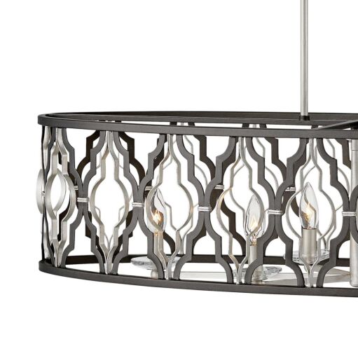 Portico 3068GG - 6 Light Open Frame Linear - Bronze