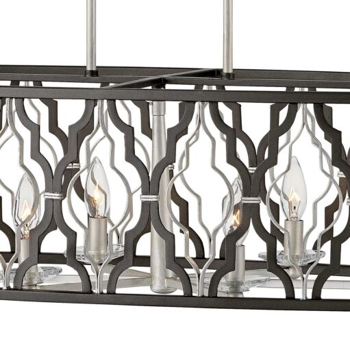 Portico 3068GG - 6 Light Open Frame Linear - Bronze