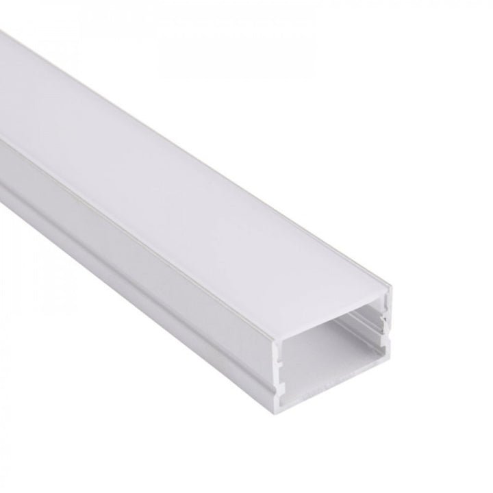 Richee Lighting - 1" Wide Deep Flat Led Aluminum Channel