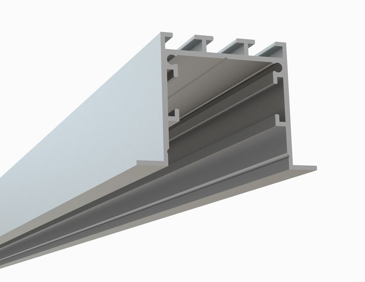 LED Channel - 440ASL - Recessed, 8 ft - Silver