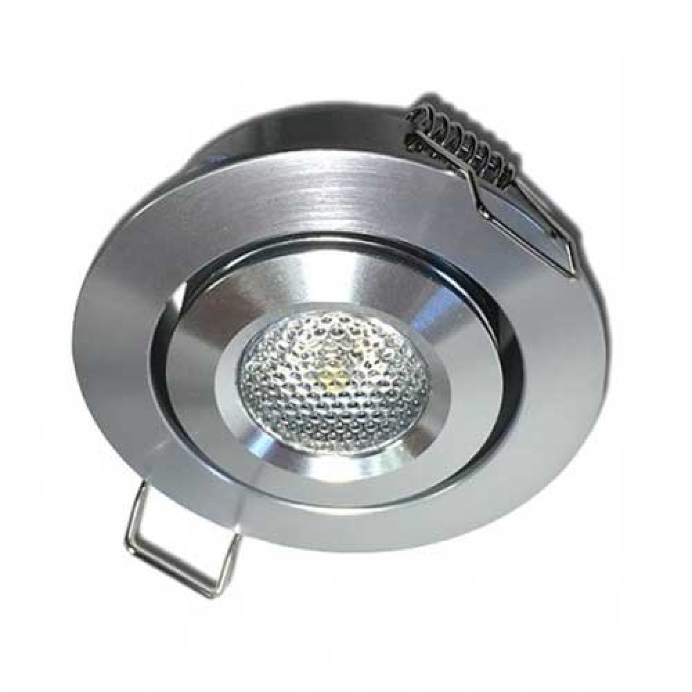 Richee Lighting - Puck Light, 3W, 2600K - Aluminum