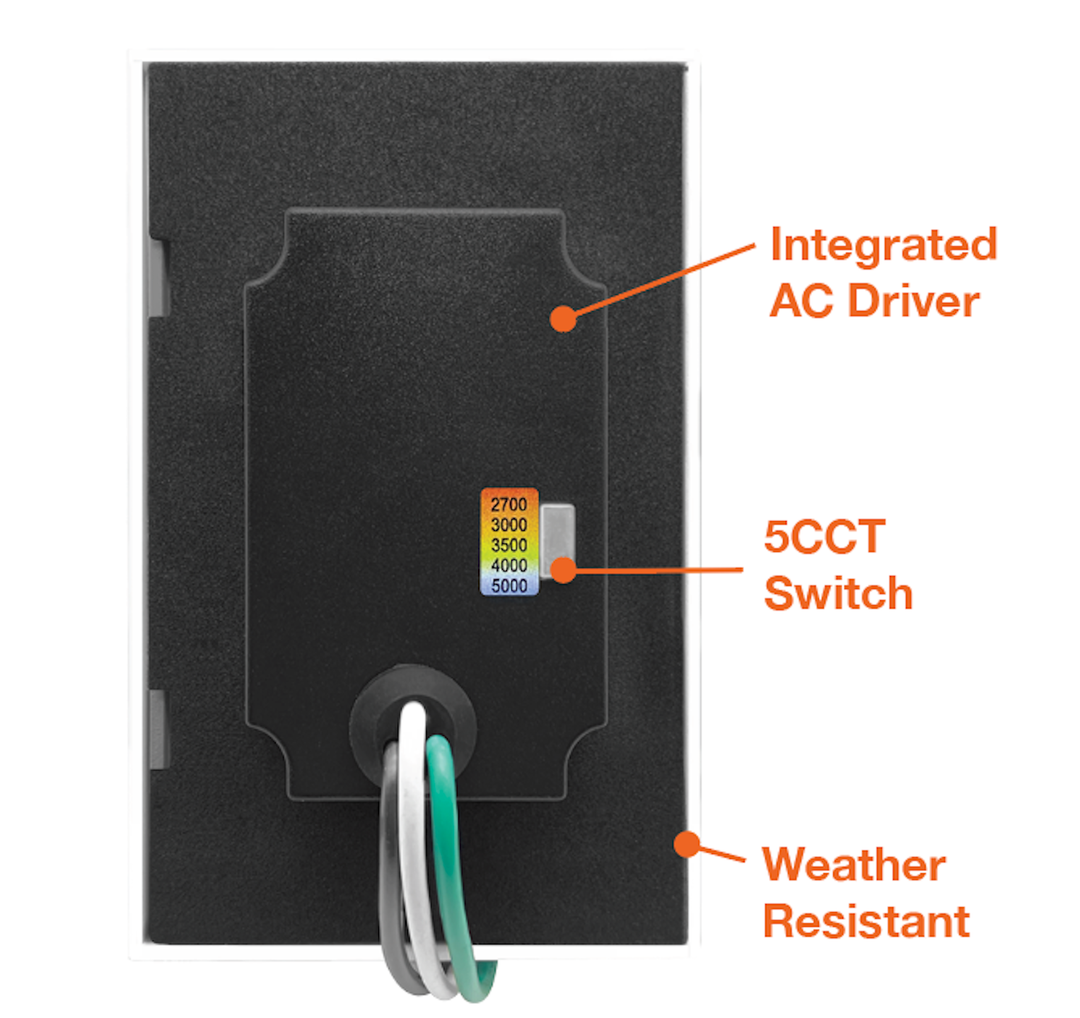 Step Light - Horizontal: ARCY-Line 5-CCT Selectable 3W - Gray