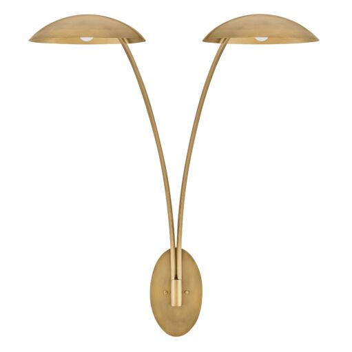 Glenn FR41642HB-GLF  Large Two Light Sconce - Bronze