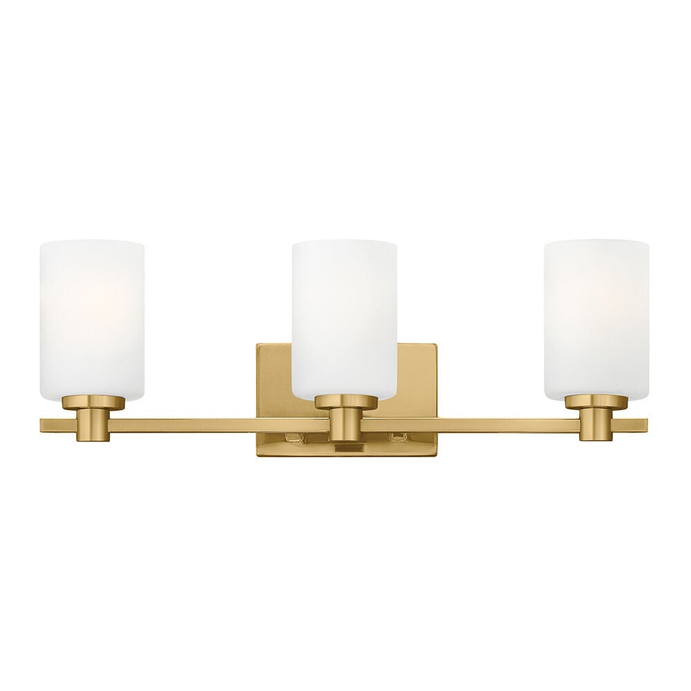 Karlie 54623LCB  Medium Three Light Vanity - Bronze