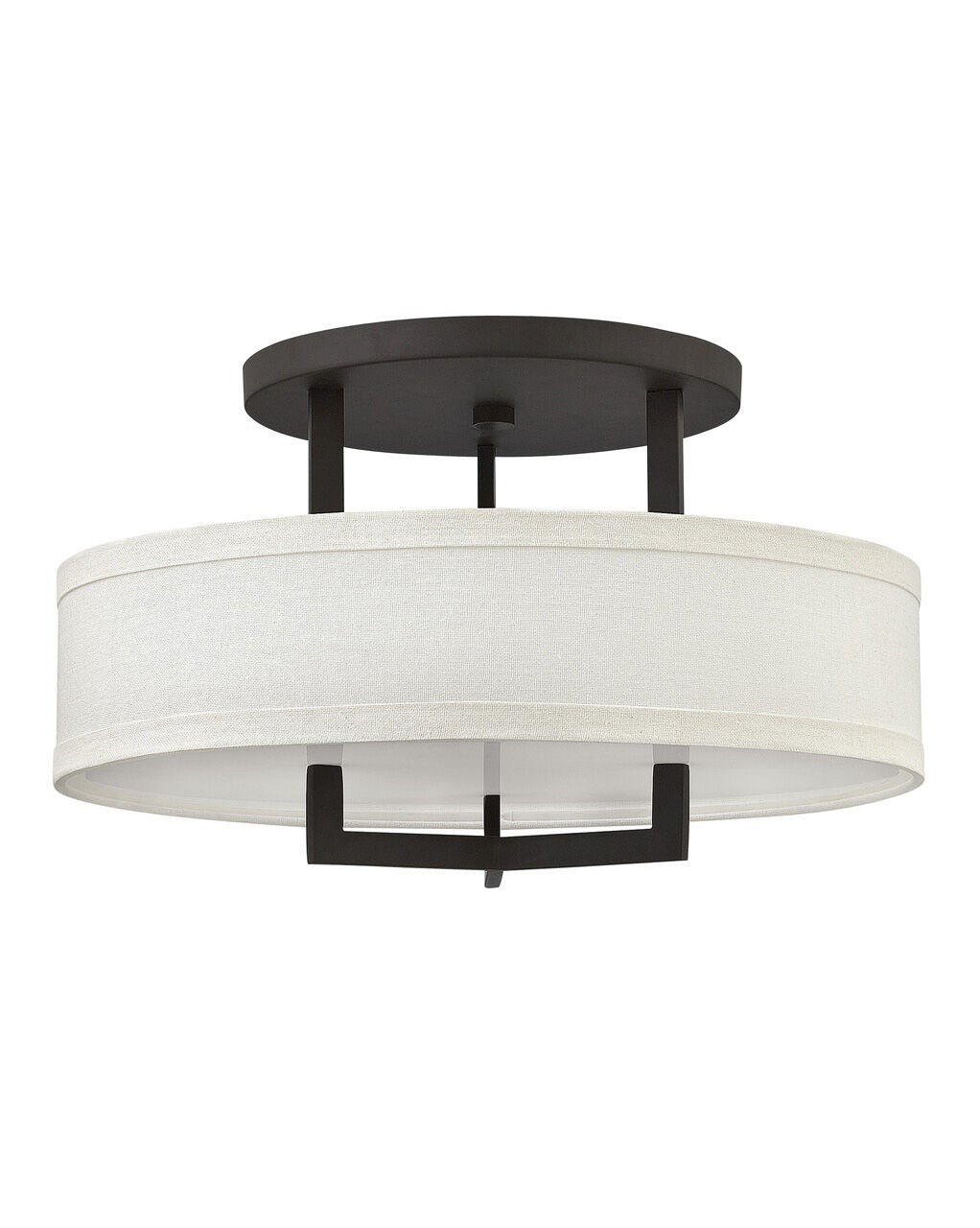 Hampton 3201KZ-LED - Medium Semi-Flush Mount