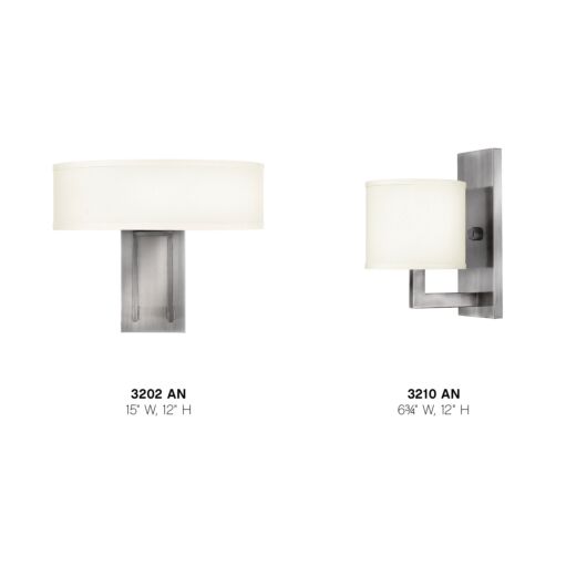 Hampton 3202AN - Two Light Sconce