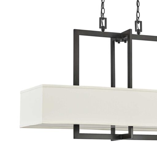 Hampton 3218KZ - Four Light Linear -  Grey