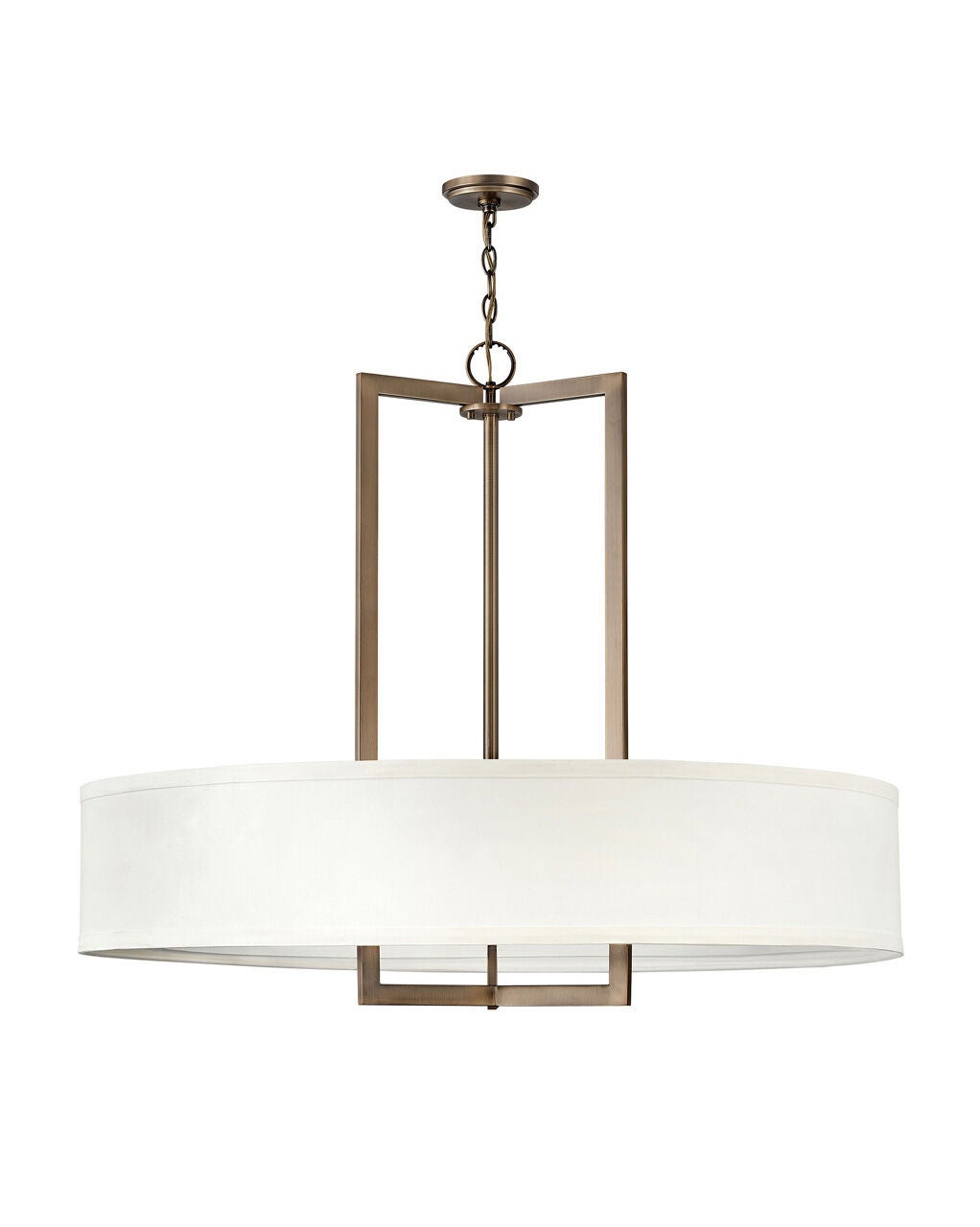 Hampton 3219BR - Large Drum Pendant - Bronze