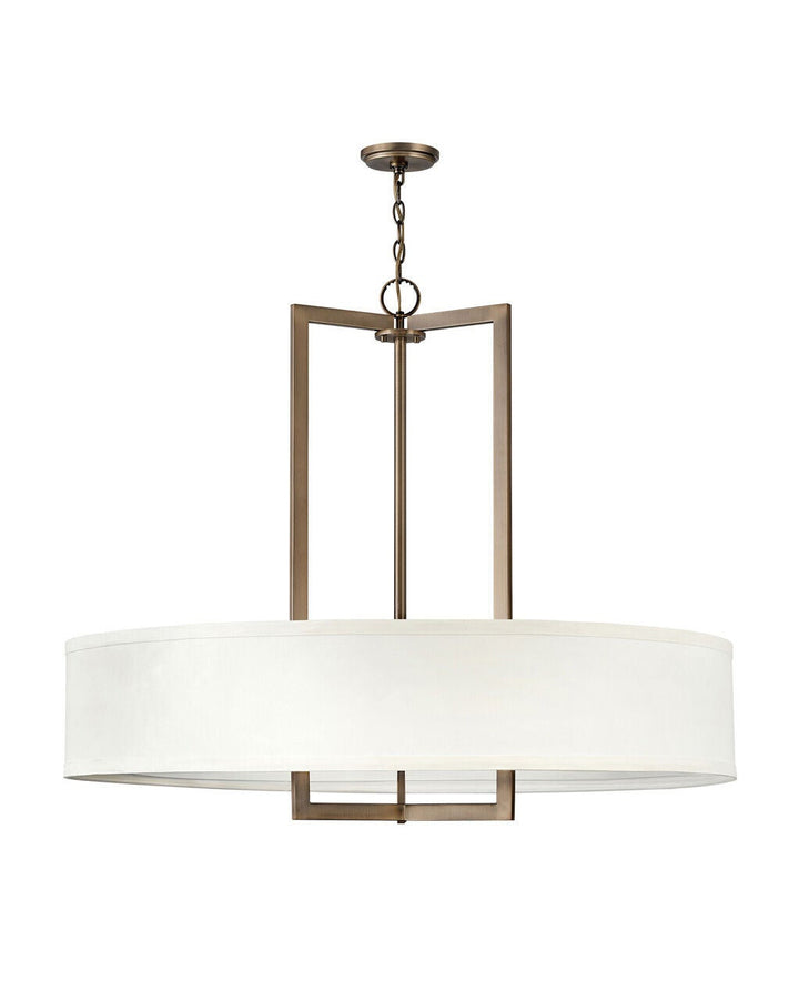 Hampton 3219BR - Large Drum Pendant - Bronze