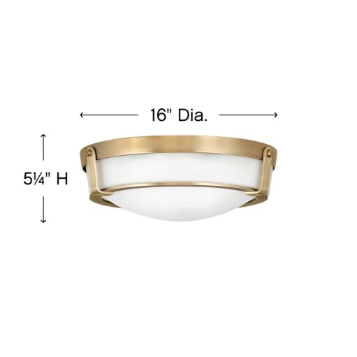 Hathaway 3225HB - Medium Flush Mount