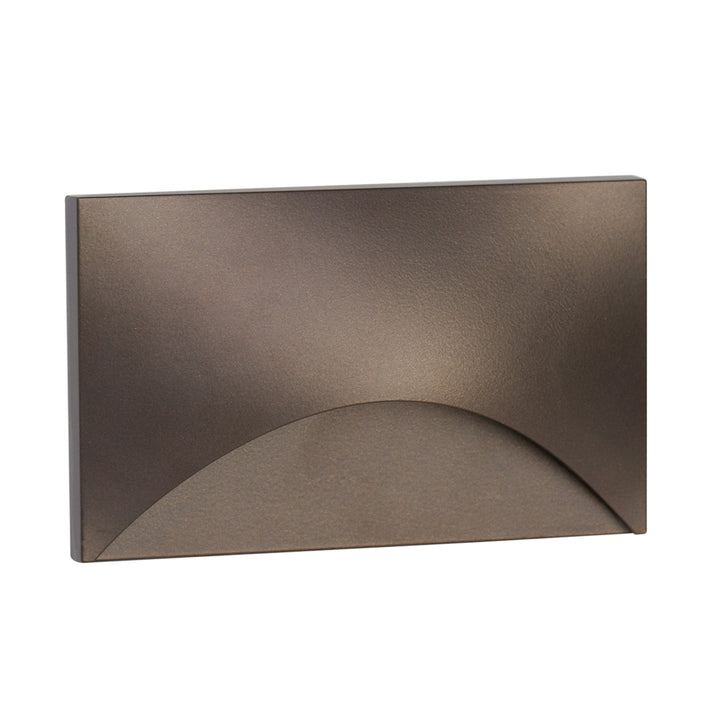 Landscape Step Light Horizontal - Semi-Circle - Bronze