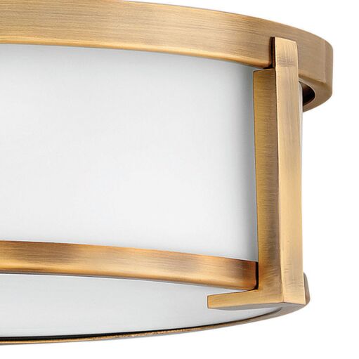 Lowell 3241BR - Medium Flush Mount