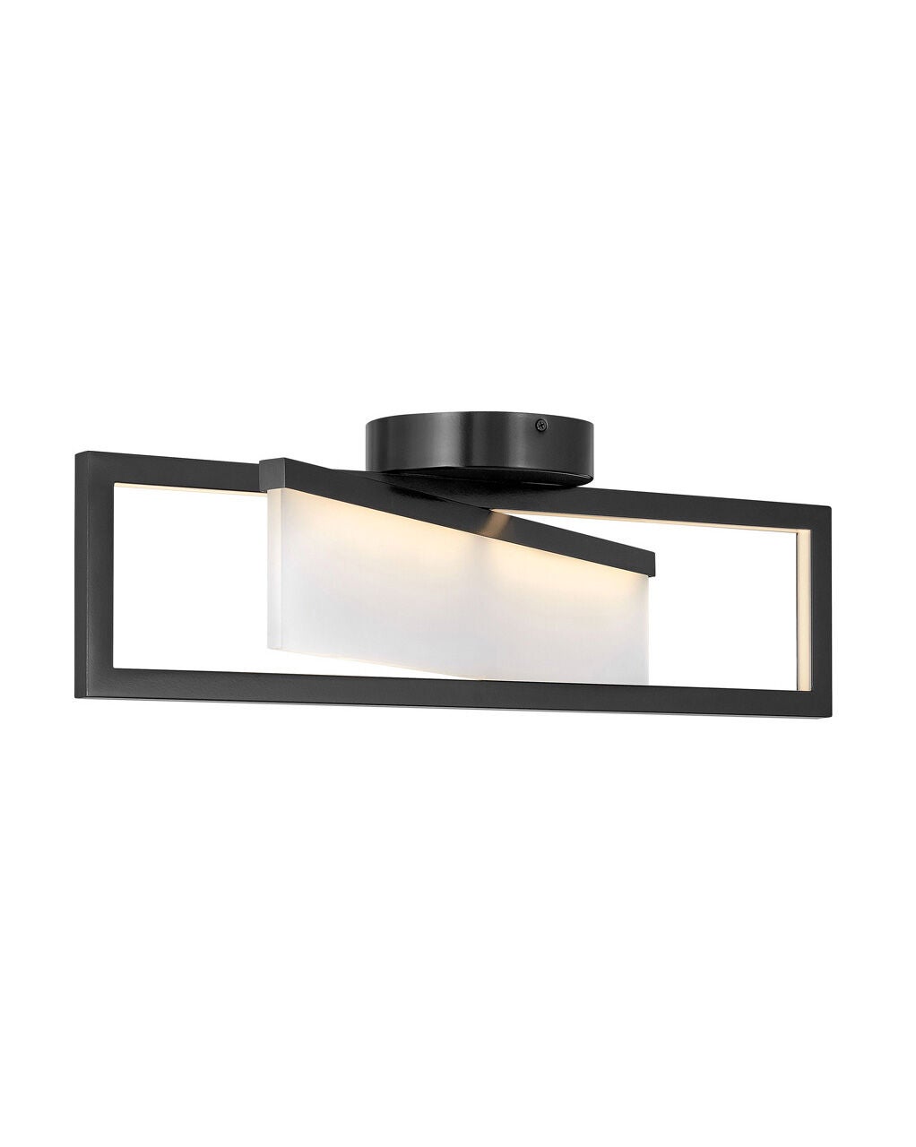 Folio 32503BLK - Medium Flush Mount