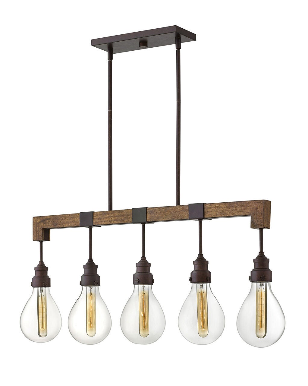 Denton 3266IN - Five Light Linear - Bronze