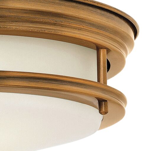 Hadley 3302BR - Medium Flush Mount - Bronze