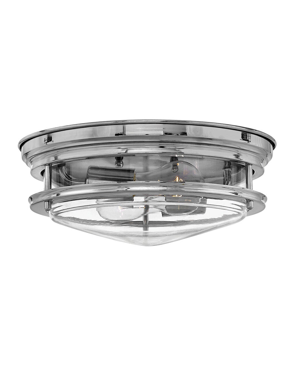 Hadley 3302CM-CL - Medium Flush Mount