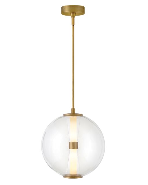 Elin 33107LCB  Medium Globe Pendant - Bronze