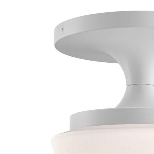 Knox 47811CI  Extra Small Semi-Flush Mount - White