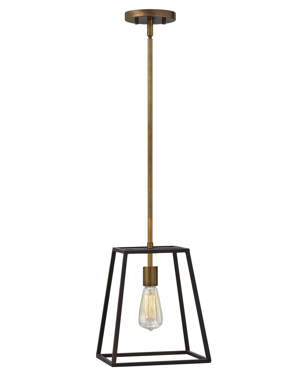 Fulton 3351BZ - Large Open Frame Pendant - Bronze