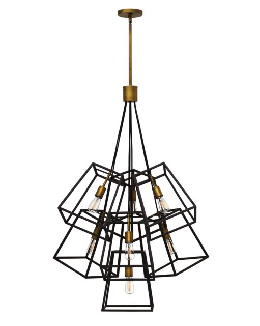 Fulton 3357BZ - Seven Light Multi Tier - Bronze