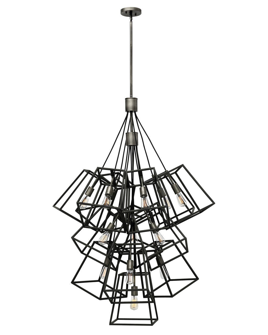 Fulton 3358DZ - Thirteen Light Multi Tier - Grey