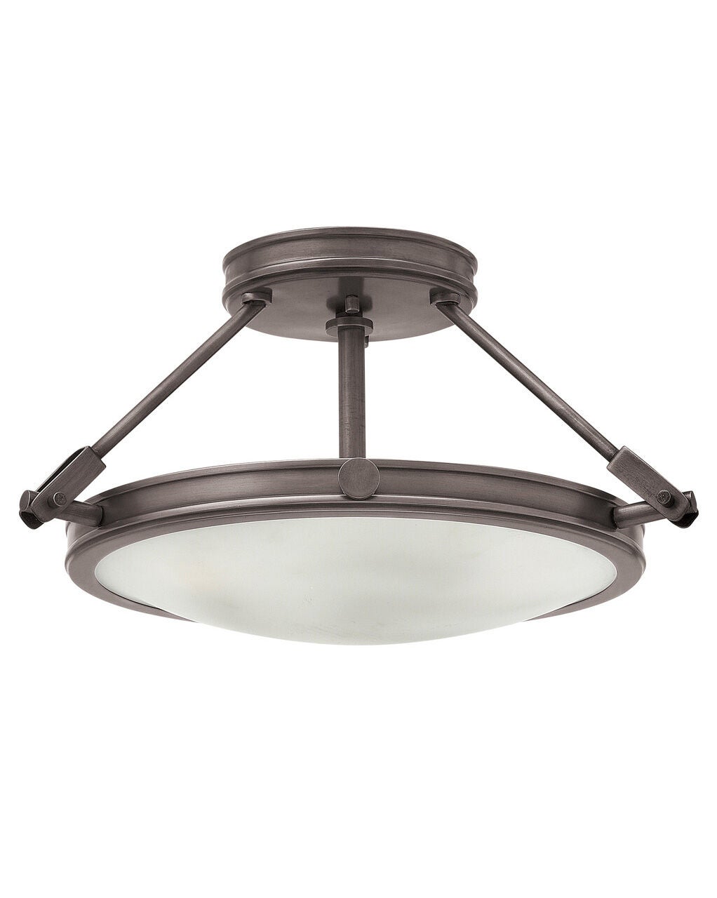 Collier 3381AN - Small Semi-Flush Mount