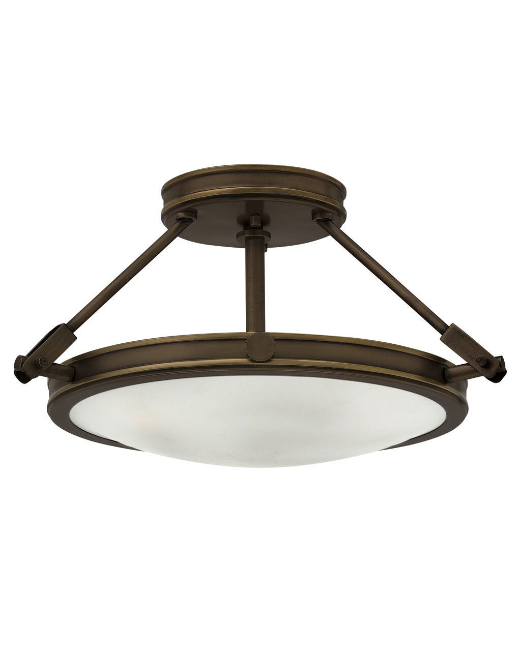 Collier 3381LZ - Small Semi-Flush Mount