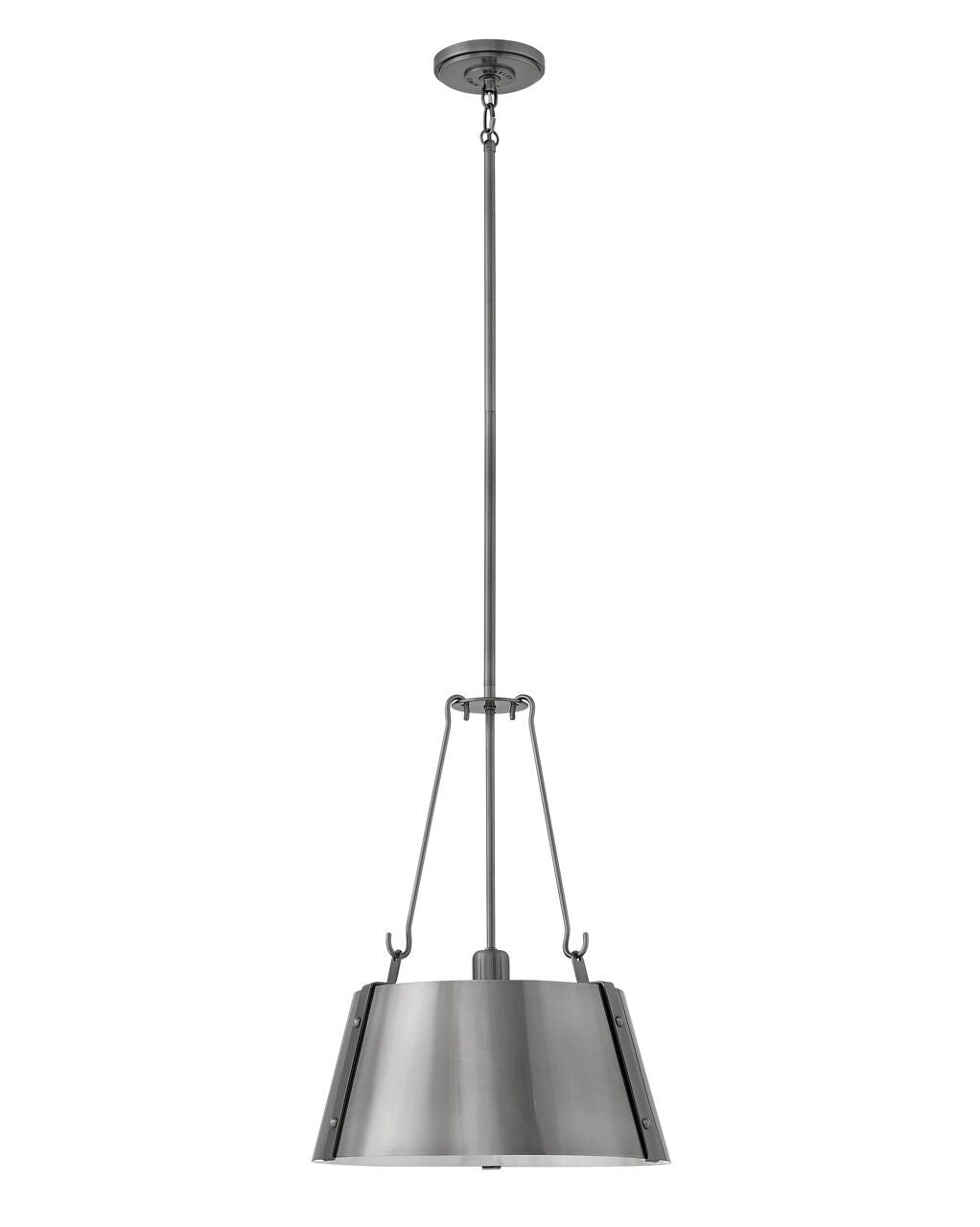 Cartwright 3394PL - Medium Drum Pendant - Grey