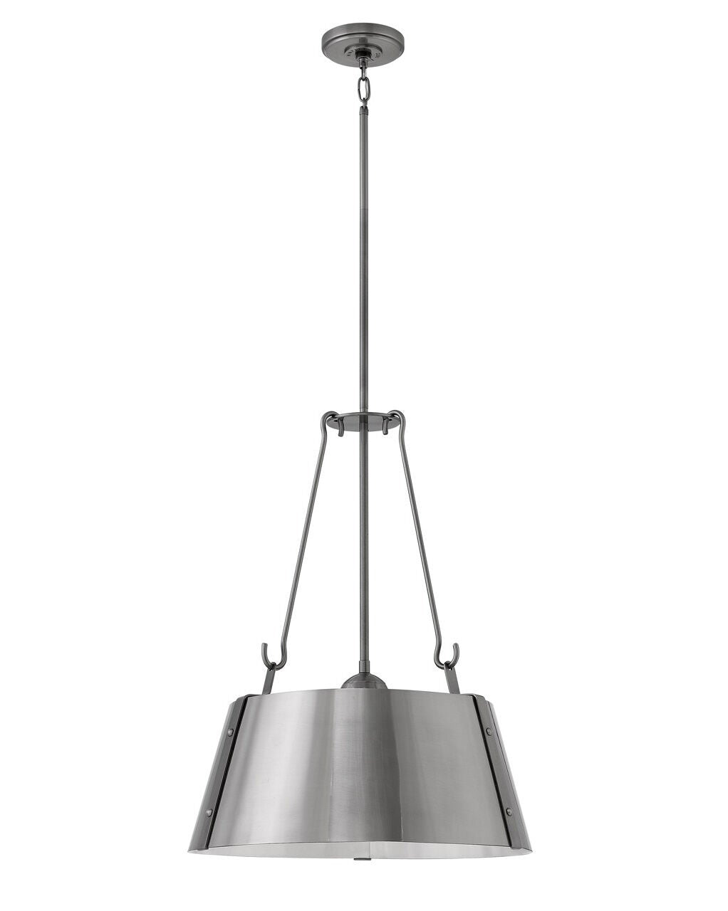 Cartwright 3395PL - Large Drum Pendant - Grey