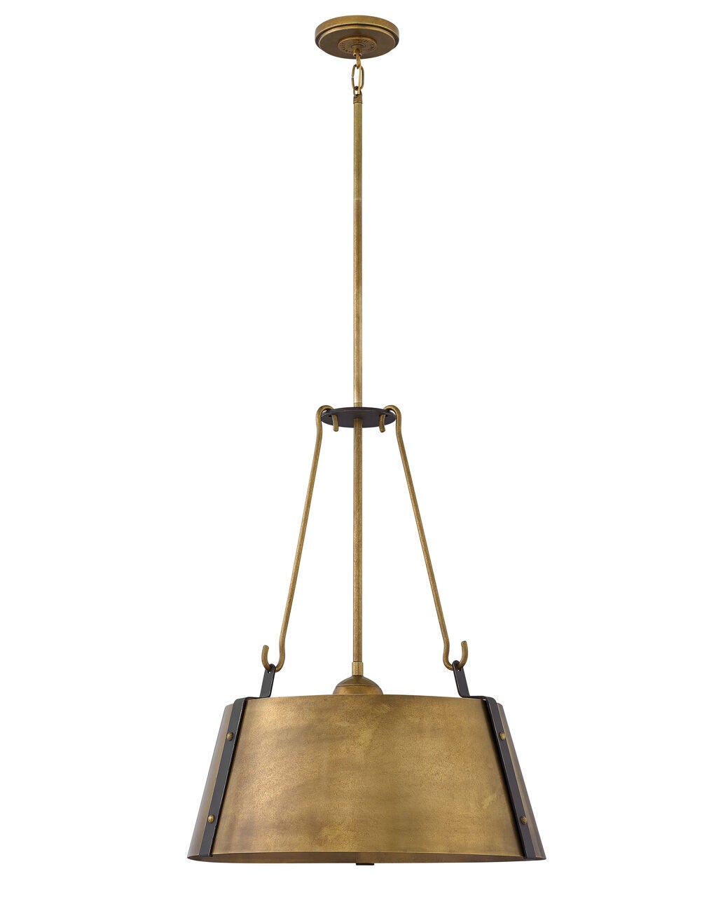 Cartwright 3395RS - Large Drum Pendant - Bronze