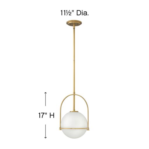 Somerset 3407HB - Medium Pendant - Bronze