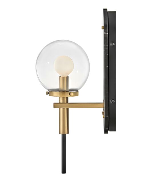 Gilda 34590BK - Medium Single Light Sconce