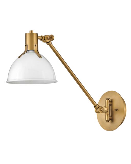 Argo 3480PT - Medium Swing Arm Single Light Sconce