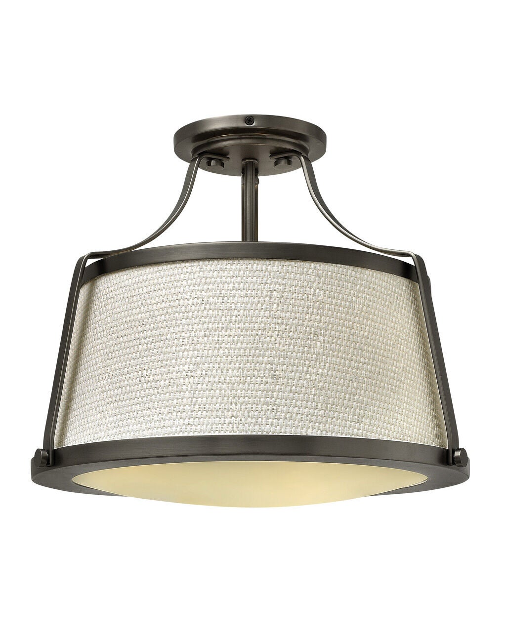 Charlotte 3521AN Small Semi-Flush Mount