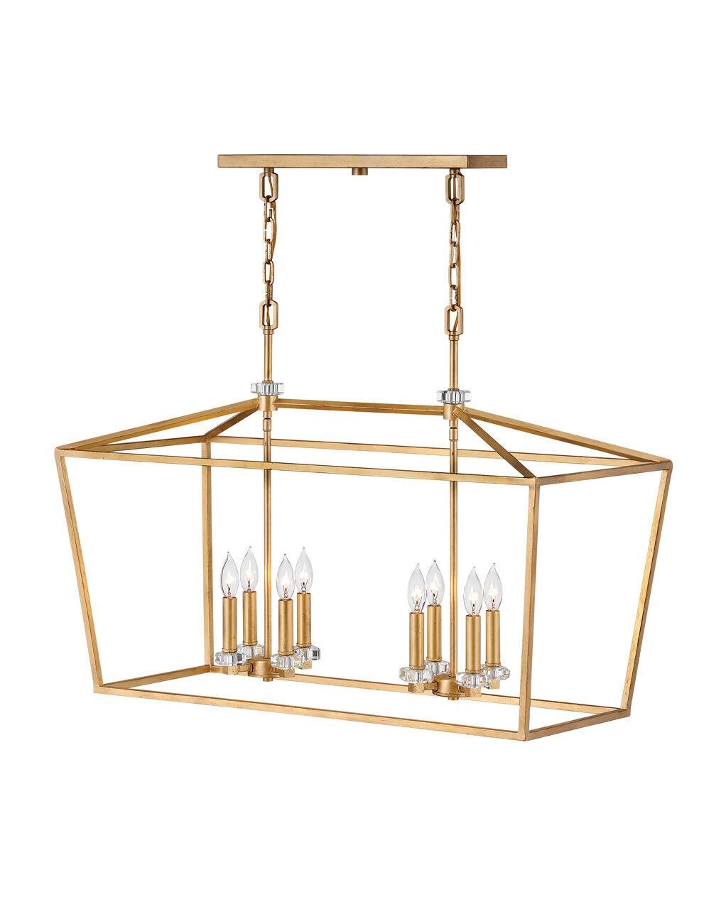 Stinson 3534DA - Eight Light Linear - Bronze