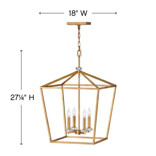 Stinson 3536DA - Large Open Frame - Bronze