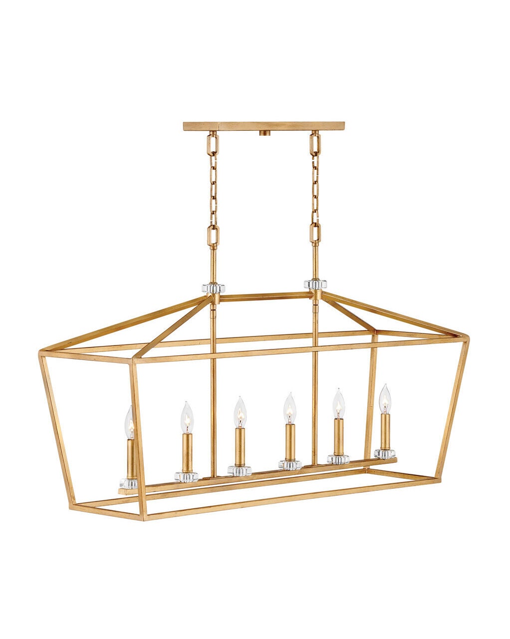 Stinson 3539DA - Six Light Linear - Bronze